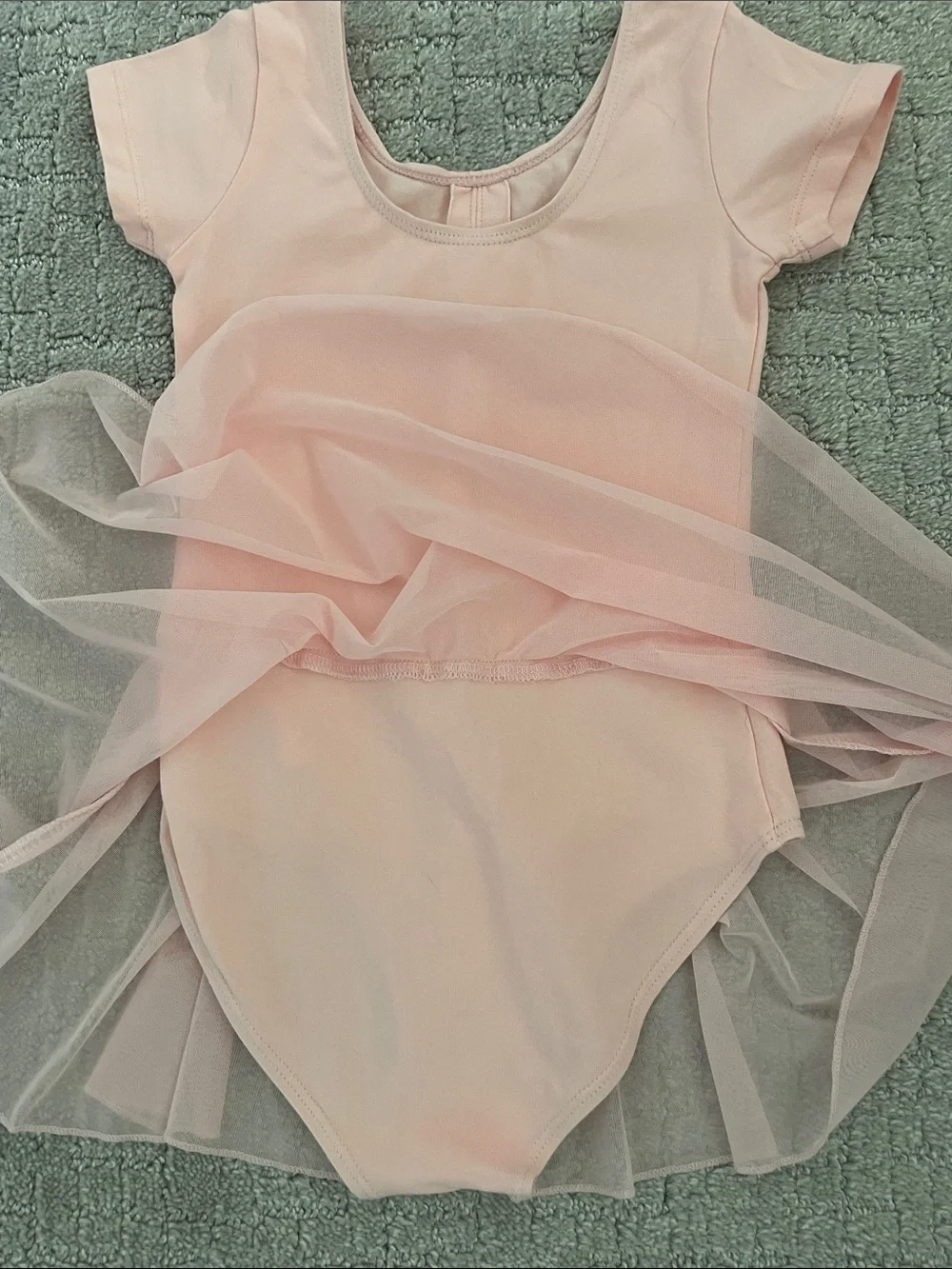 Girls Pink Ballet Leotard Tutu Dress